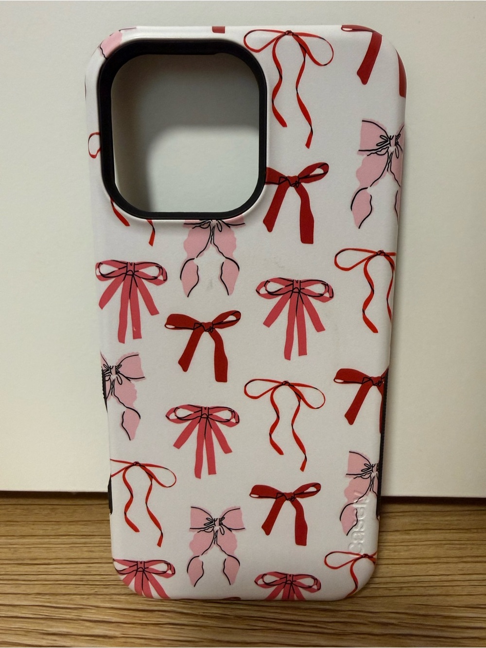 Casely Pink Bow Pattern Phone Case